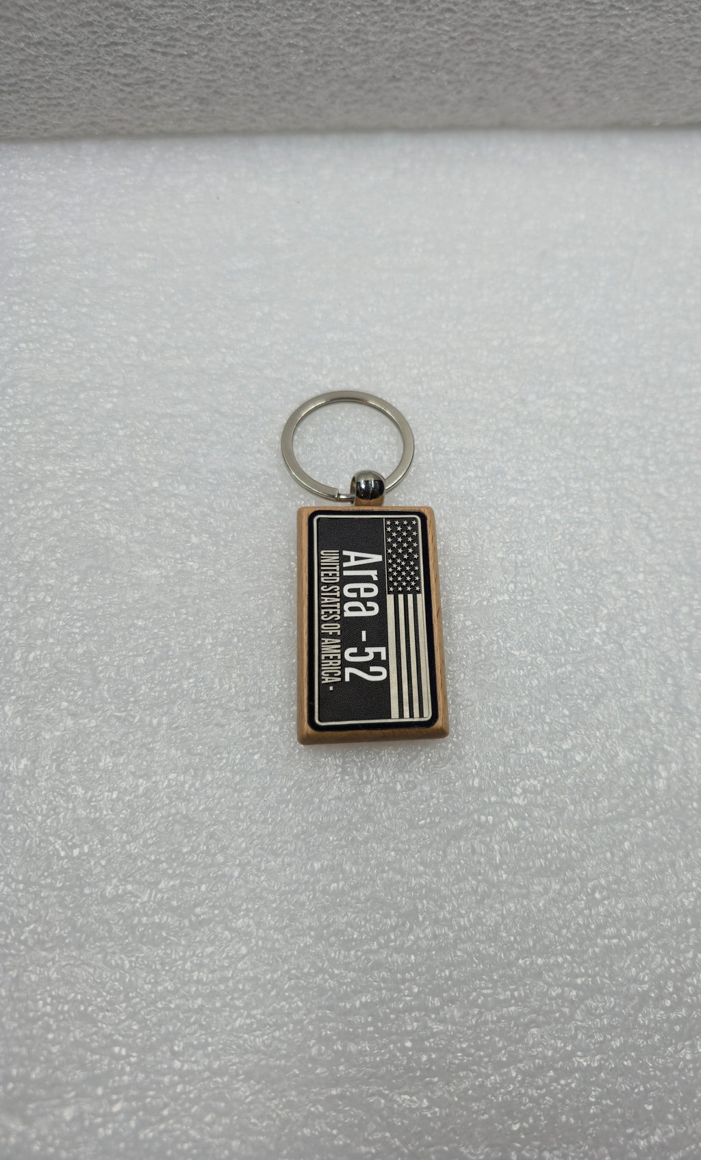 🚗 Custom Mini Number Plate Keychain – Wood or Stainless Steel