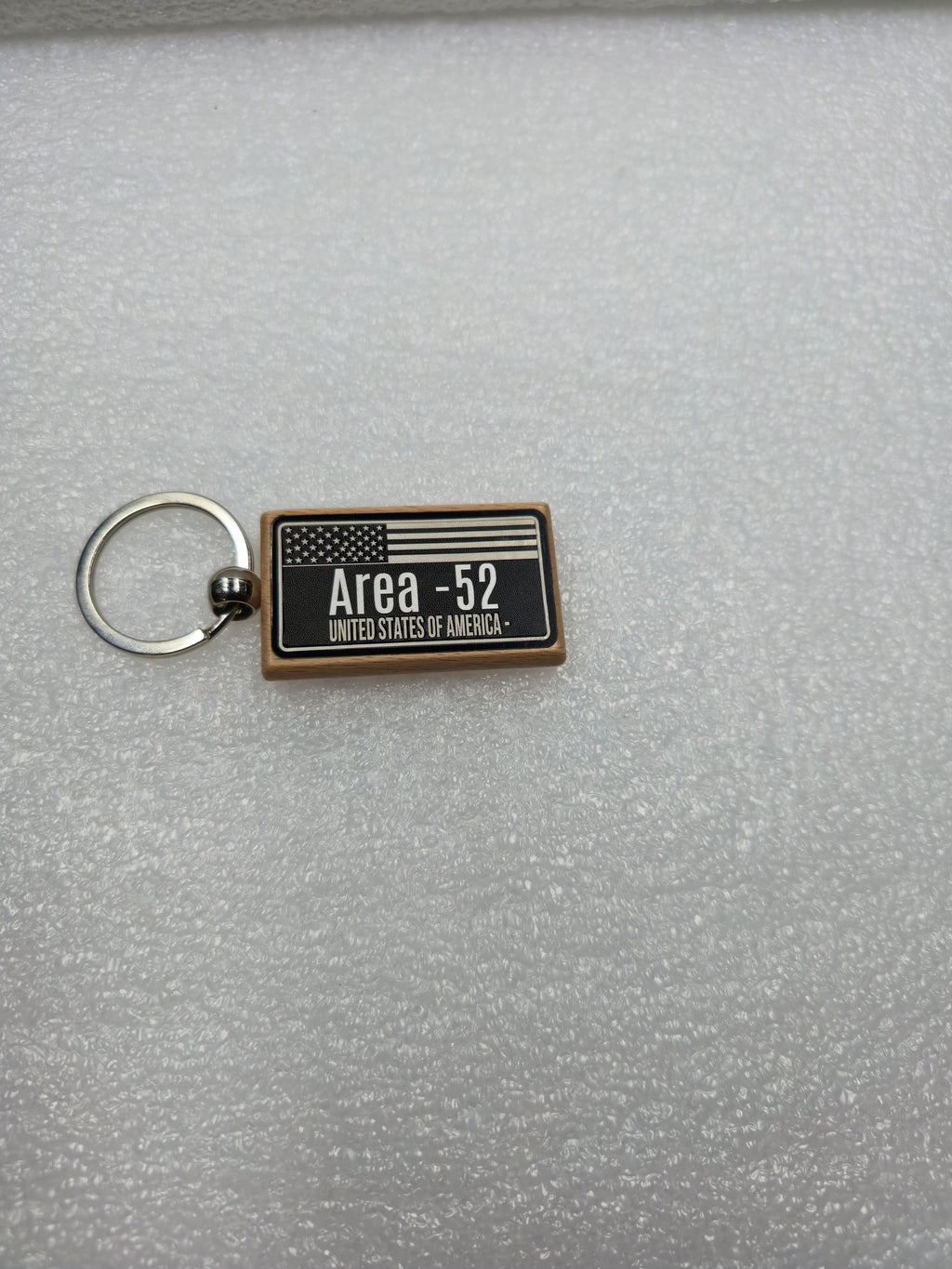 🚗 Custom Mini Number Plate Keychain – Wood or Stainless Steel