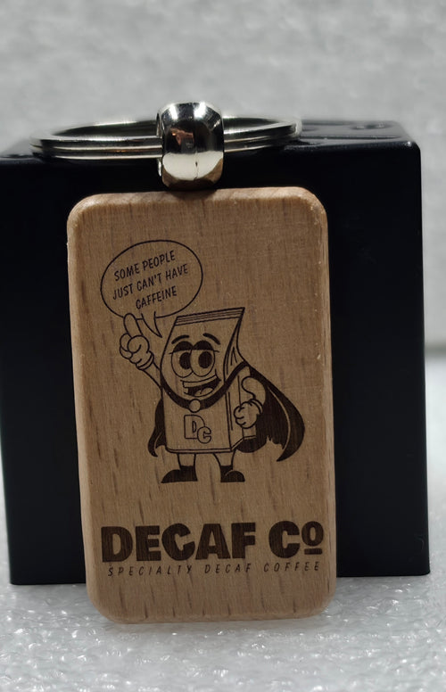 Custom Laser-Engraved Wooden Keychains (50x30mm) | Corporate Merch & Promotional Gifts